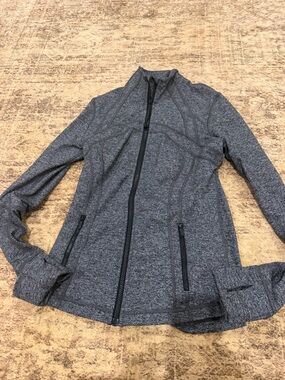LULULEMON Define Jacket *Luon Heathered Black Size 8